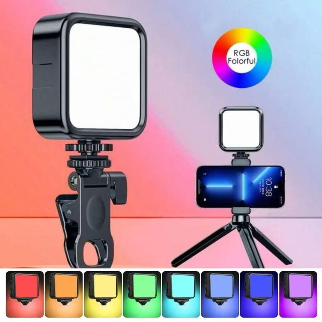 Mini Fotografia Luz RGB /Branco De Preenchimento Panel led / Móvel Câmera /Vídeo /Tiro Ao Ar Livre /Suave Luz /Portátil